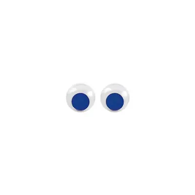 Ojos movibles 15mm azul