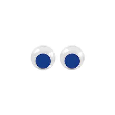 Ojos movibles 18mm azul