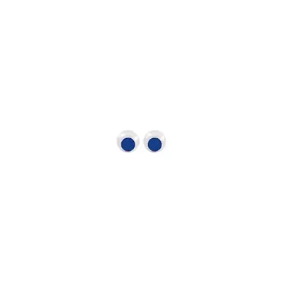 Ojos movibles 8mm azul