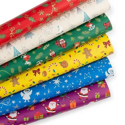 Papel regalo navidad pliego x 10