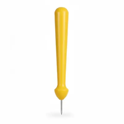 Punzón punta metálica amarillo