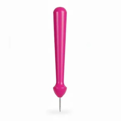 Punzón punta metálica fucsia