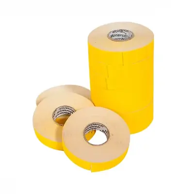 Rollo etiquetadora 1115 amarillo x 10