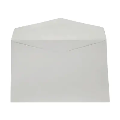 Sobre rectangular blanco x 100