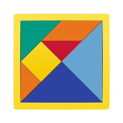 Tangram en foamy 20x20