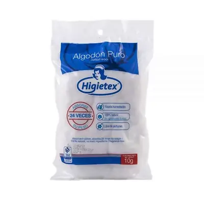 Algodón higietex 10gr