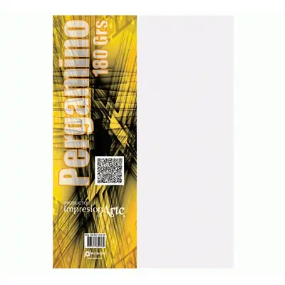 Papel pergamino impresionarte 180gr 1/8 x 50