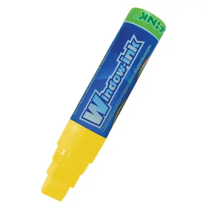 Marcador vidrio window-ink amarillo