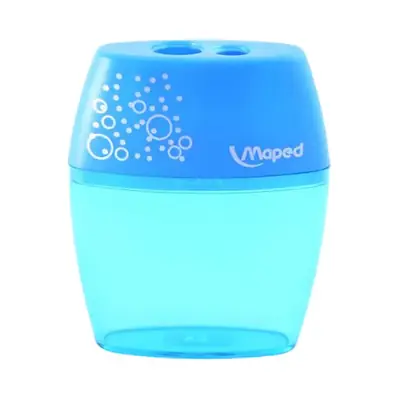 Tajalápiz maped shaker doble azul
