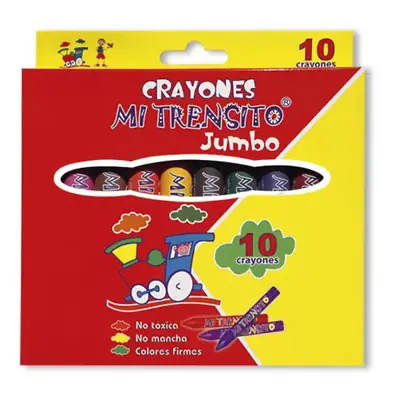 Crayón mi trensito jumbo 10 und