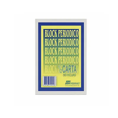 Block periódico nessan 1/2 carta