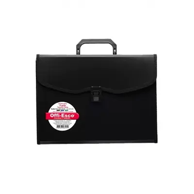 Archivador 13 bolsillos offi esco oe-450 carta negro