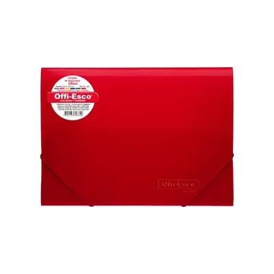 Carpeta seguridad offi esco oe-804 oficio rojo