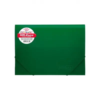 Carpeta seguridad offi esco oe-804 oficio verde