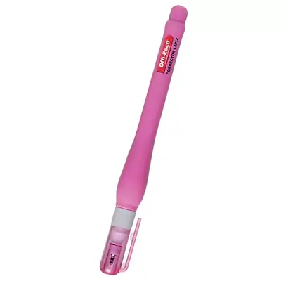 Corrector lápiz offi esco oe-256 rosado
