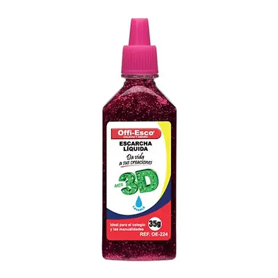 Escarcha líquida offi esco 35gr fucsia