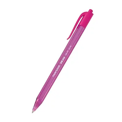 Bolígrafo paper mate 100 rt fucsia