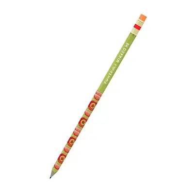 Lápiz mirado hexagonal candy pop hb2 niña verde limon