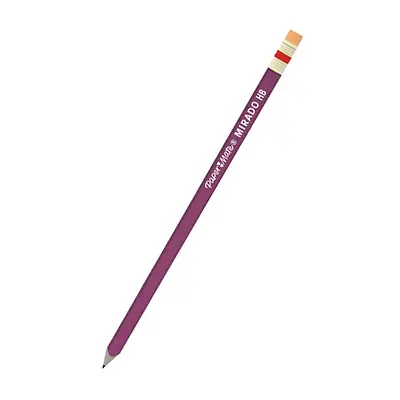 Lápiz mirado triangular candy pop hb2 niña fucsia