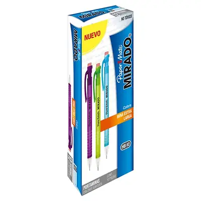 Portaminas paper mate 0.5 x 12