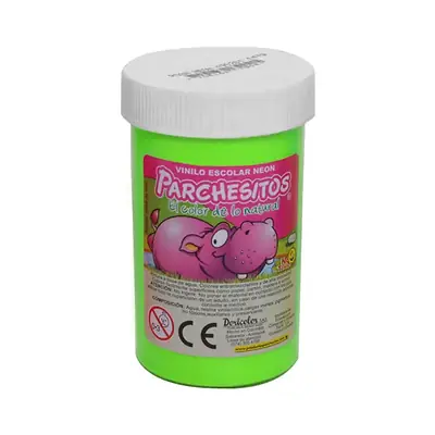 Vinilo parchesito neon 125gr verde