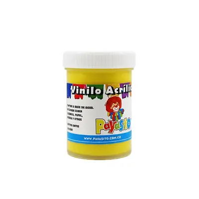 Vinilo acrílico payasito 80gr amarillo