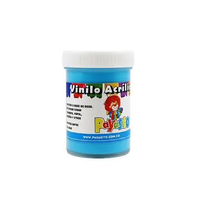Vinilo acrílico payasito 80gr azul claro