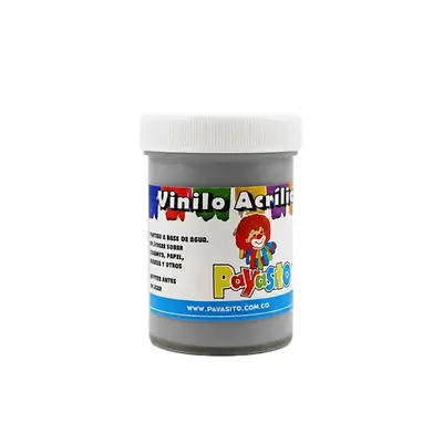 Vinilo acrílico payasito 80gr gris