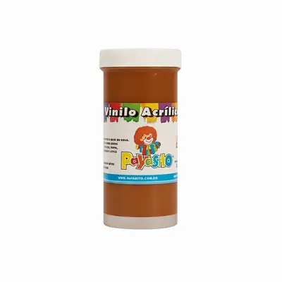 Vinilo acrílico payasito 125gr café