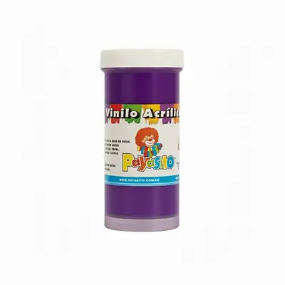 Vinilo acrílico payasito 125gr morado