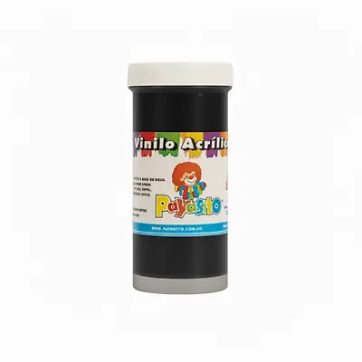 Vinilo acrílico payasito 125gr negro