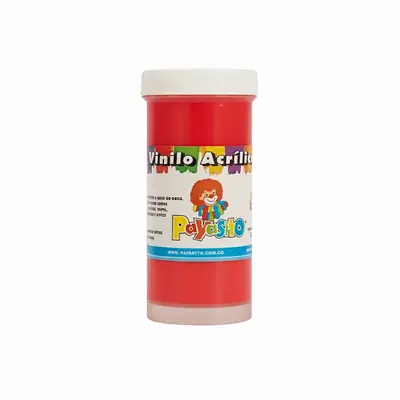 Vinilo acrílico payasito 125gr rojo
