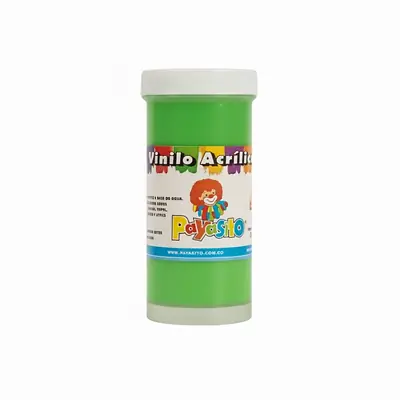 Vinilo acrílico payasito 125gr verde limon
