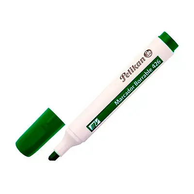 Marcador pelikan borrable 426 verde