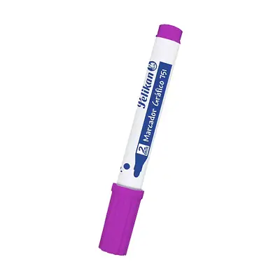 Marcador pelikan gráfico rosado