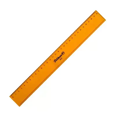 Regla pelikan plástica 30cm