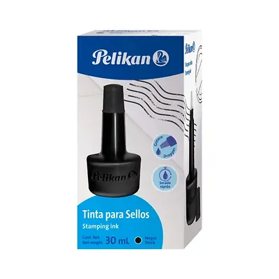 Tinta sellos pelikan negra