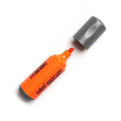Resaltador pointer mini naranja