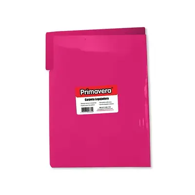 Carpeta plastica legajadora primavera carta fucsia