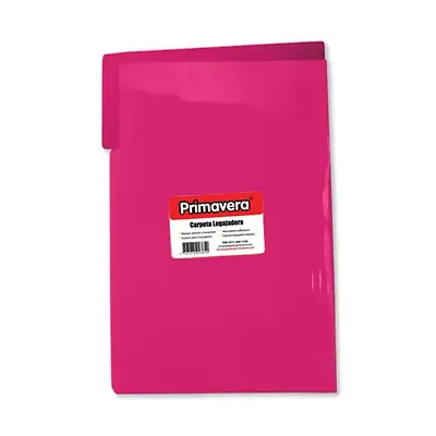 Carpeta plastica legajadora primavera oficio fucsia