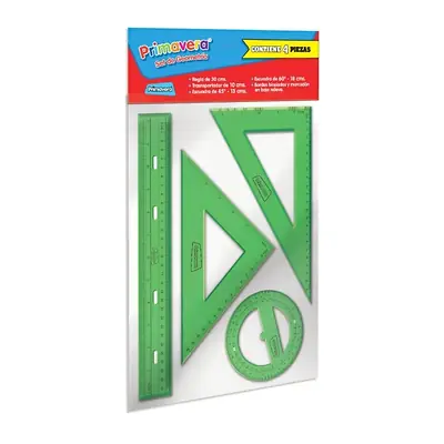 Juego geometrico primavera verde