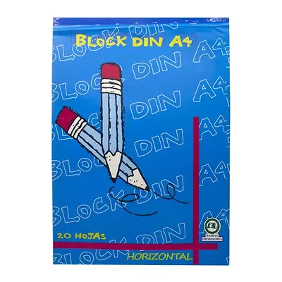 Block rairan din a4 horizontal