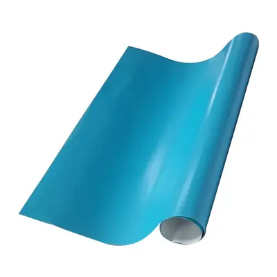 Papel silueta 1/2 azul cielo
