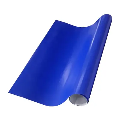 Papel silueta 1/2 azul