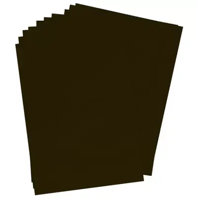 Papel silueta 1/8 café x 10