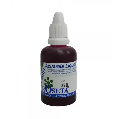 Acuarela líquida ecolin roseta 30cc rosa