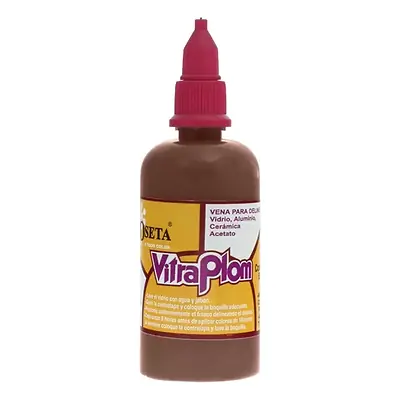 Vitraplom roseta 65cc bronce