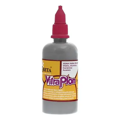Vitraplom roseta 65cc plata