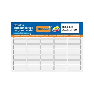 Rotulo rotular 3010