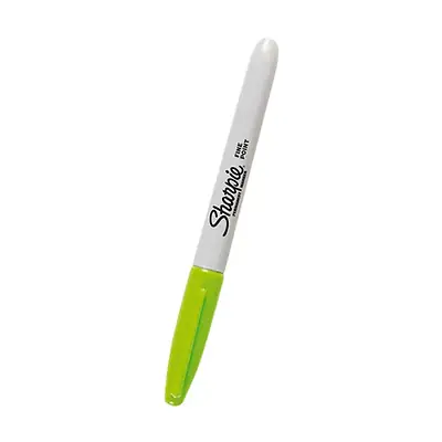 Marcador sharpie lima